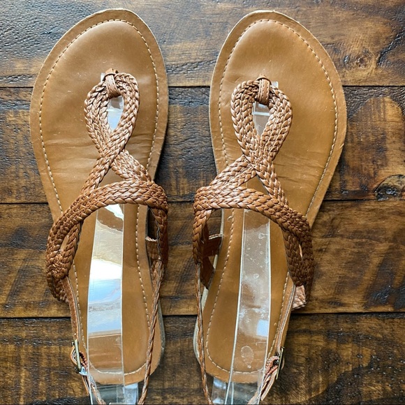 merona brown sandals